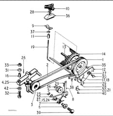 Hayter Hobby AD - 239 (239-003701 - 239-099999) - Drive Assembly - Hobby Autodrive