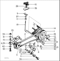 Hayter Hobby AD - 239 (239-001001 - 239-003700) - Drive Assembly - Hobby Autodrive01