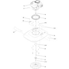 Toro HoverPro 550 - 02617 (400000000 - 419999999) Deck