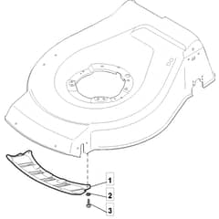 HP180 R - 2016-2018 - 299484043/M16 - Mountfield Rotary Mower Mask Diagram