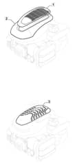 HP185 - 2022 - 2L0481043/MC - Mountfield Rotary Mower Engine Cover Diagram