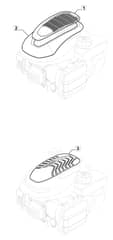 HP41 - 2021 - 297411043/MC - Mountfield Rotary Mower Engine Cover Diagram