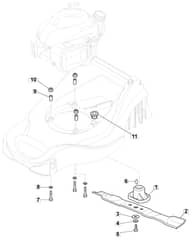 HP41 - 2020 - 297411248/MC - Mountfield Rotary Mower Blade Diagram