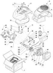 HP454 - 2016-2018 - 299024643/BQ - Mountfield Rotary Mower Engine Diagram