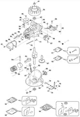 HP46 R - 2012-2013 - 299484043/BQ - Mountfield Rotary Mower Cylinder Diagram