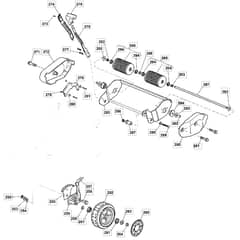 HP 465R - 2008-2010 - 294486038/UM8 - Mountfield Rotary Mower Wheels Diagram