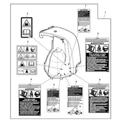 John Deere HPX615E - PC16096 - Fender Kit - ST1006796