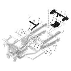 John Deere HPX615E - PC16096 - Main Frame - ST2152388