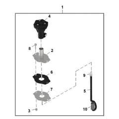 John Deere HPX615E - PC16096 - Beacon Light - ST2422748