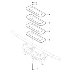 John Deere HPX615E - PC16096 - Counter Weight - ST900802