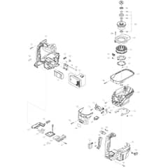 Makita HR005G - 40mm Cordless Rotary Hammer - Power Tool 02 Diagram
