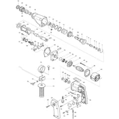 Makita HR2000 - Rotary Hammer 20mm - Power Tool Diagram