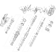 Makita HR5202C - Rotary Hammer 52mm - Power Tool 01 Diagram
