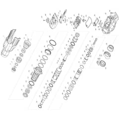 Makita HR5212C - Rotary Hammer 52mm - Power Tool 01 Diagram