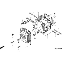 Honda HRB215K3 - HXC - MZBA 6300001-6370093 Cylinder Head Diagram