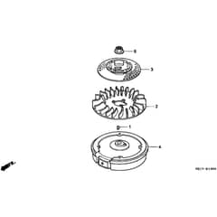Honda HRB215K3 - PXC - MZBA 6300001-6399999 Muffler Diagram