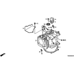 Honda HRB215K4 - SXC - MZBA 6400001-6424486 Cylinder Barrel Diagram