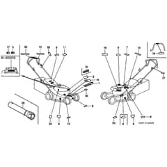 Honda HRB423 - PDG - MZBC 8000001-8099999 Label Diagram