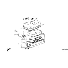 Honda HRB423 - SXE - MZBC 8000001-8099999 Air Cleaner Diagram