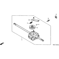 Honda HRB475K1 - SDE - MZAZ 8100001-8199999 Transmission Diagram
