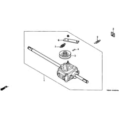 Honda HRB475K1 - SG - MZAZ 8100001-8199999 Transmission (SDE, SME, SXE) Diagram