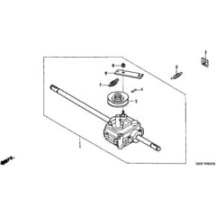 Honda HRB475K2 - SXE - MZAZ 8200001-8299999 Transmission Diagram