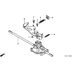 Honda HRB535K3 - SXE - MZBA 6300001-6399999 Transmission Diagram