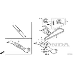 Honda HRG416K1-PKEA -  Rotary Blade Diagram