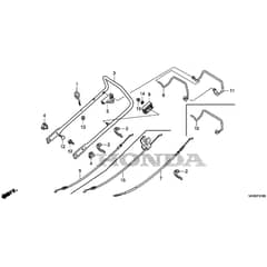 Honda HRG416K1-SKEA -  Handle Pipe Diagram
