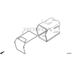 Honda HRG416XB-PEUA -  Grass Bag Diagram