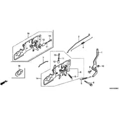 Honda HRG465C2 - SDEE/A - MADF 1100001-1399999 Control Diagram