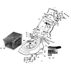 Honda HRG465CSX (1998) - SXF - MADF 8800001-8899999 Main Diagram