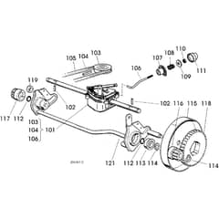 Honda HRG465CSX (1999) - SXF - MADF 8900001-8999999 Rear Drive Diagram