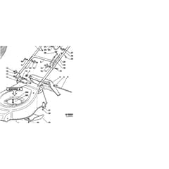 Honda HRG465SD (1996) - SDE - MADF 8600001-8699999 Cutter Housing/Grass Bag Diagram