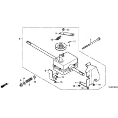 Honda HRG536C9-SKEH -  Transmission Diagram