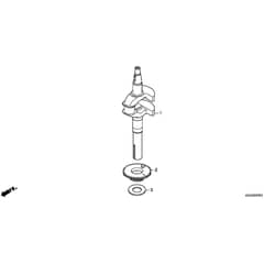 Honda HRG536C9-VLEH -  Crankshaft Diagram