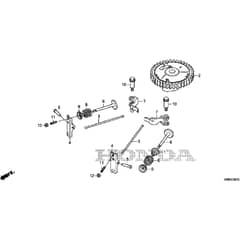Honda HRN536C1 - VYEA -  Camshaft Diagram