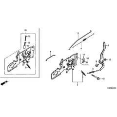 Honda HRS536C2-SDE -  Control Diagram