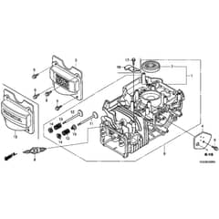 Honda HRS536C2-SDEA -  Cylinder Barrel Diagram