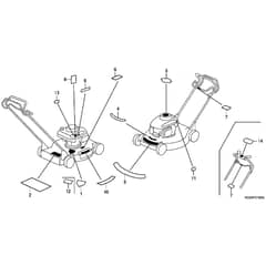 Honda HRS536C5-VKEA (6600001 - 9999999) -  Label (2) Diagram