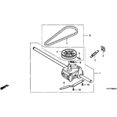 Honda HRX426C - SXE - MATF 1030001- Transmission Diagram