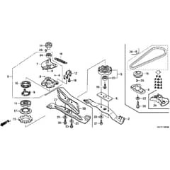 Honda HRX476C2 - HYEH -  Rotary Blade Diagram