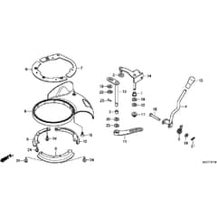 Honda HRX476C2 - VYEH -  Shutter Diagram