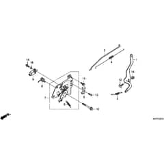 Honda HRX537C6 - HZEA -  Control Diagram