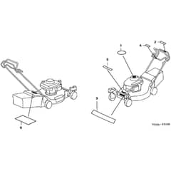 Honda HRZ536C2-TDEA -  Label (2) Diagram
