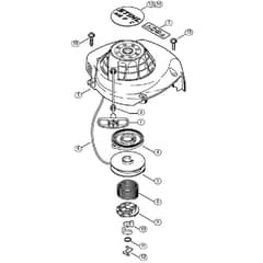 Genuine Stihl HS81 TC-E / D - Rewind Starter ErgoStart/Easy2Start