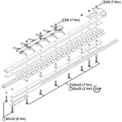 Genuine Stihl HS82 RC-E / X - Tightening Torques