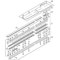 Genuine Stihl HS87 T / P - Cutter Bar 1000 mm / 40 T