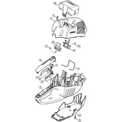 Genuine Stihl HSA86 / A - Handle Housing, Cover