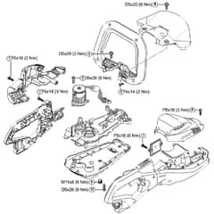 Genuine Stihl HSA94 R / M - Tightening Torques